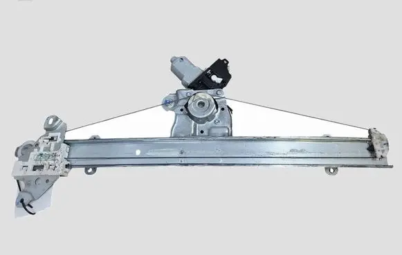 Nissan Leaf I (ZE0) Front door window regulator with motor 807313NF0A