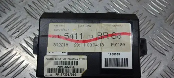 Rover 45 Other control units/modules MRN302218