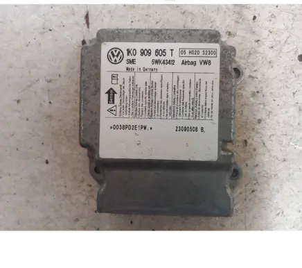 Volkswagen Golf Plus Airbag control unit/module 1k0909605t