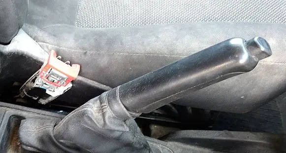Fiat Doblo Handbrake/parking brake lever assembly 