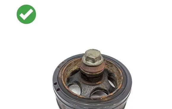 Mercedes-Benz R W251 Crankshaft pulley A6420300103 0401201201 6420300103