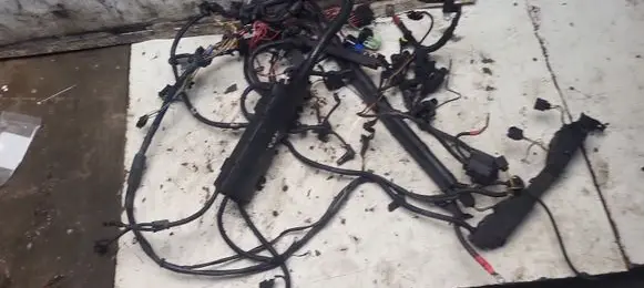 BMW 3 E46 Engine installation wiring loom 7512554 20030606 E2693R6