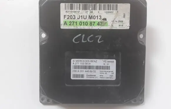Mercedes-Benz CLC CL203 Engine control unit/module A2710108747