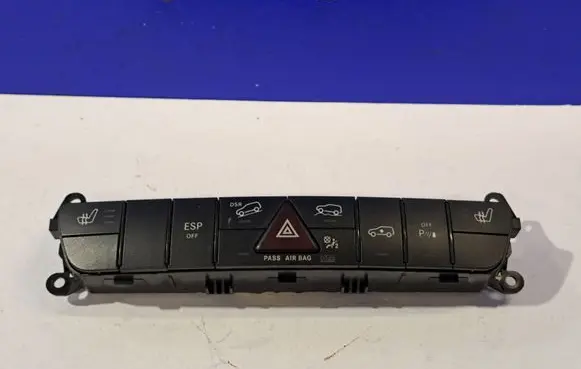 Mercedes-Benz GL X164 Hazard light switch A1648709210