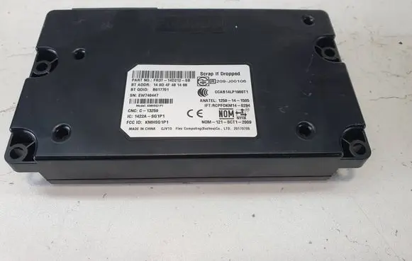 Ford Mustang VI Bluetooth control unit module FR3T14D212SB B017Z01