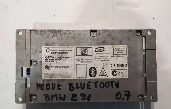 BMW 5 E60 E61 Bluetooth control unit module 6434a