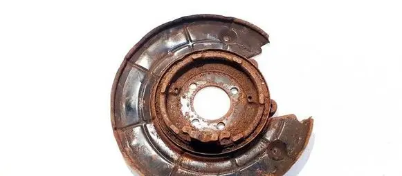 Opel Vectra B Rear brake disc plate dust cover 90495068