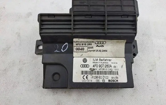 Audi A6 S6 C6 4F Other control units/modules 4F0907280A 4F0910280 F005S00102