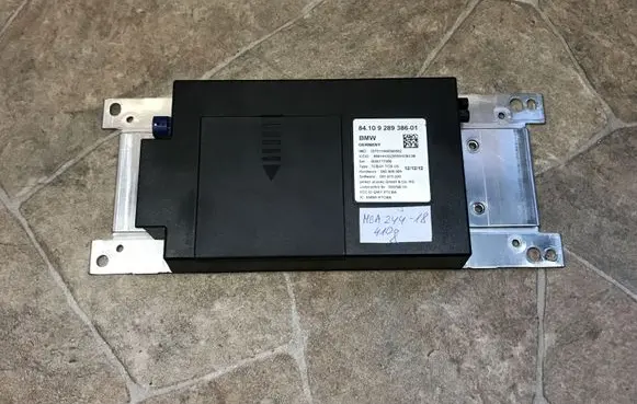 BMW 3 F30 F35 F31 Bluetooth control unit module 9289386