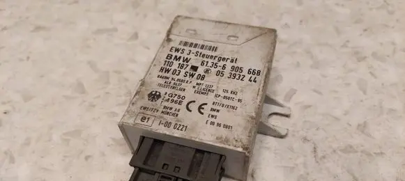 BMW 5 E39 Immobilizer control unit/module 61356905668 05393244