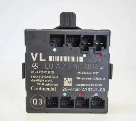 Mercedes-Benz C W204 Door control unit/module A2129004014