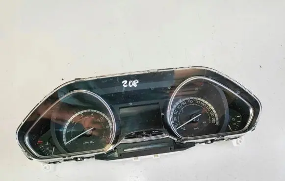 Peugeot 208 Speedometer (instrument cluster) 9805396880 98081769ZD