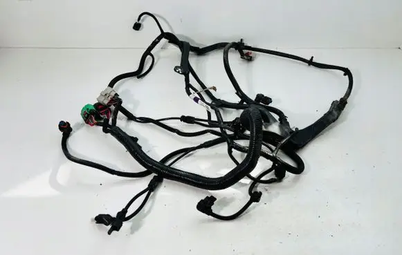 Tesla Model S Engine installation wiring loom 