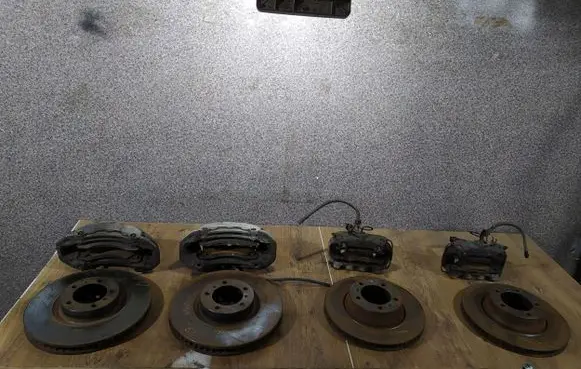 Porsche Panamera (970) Brake discs and calipers set 