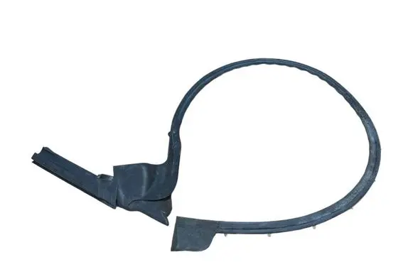 Rubber seal rear door