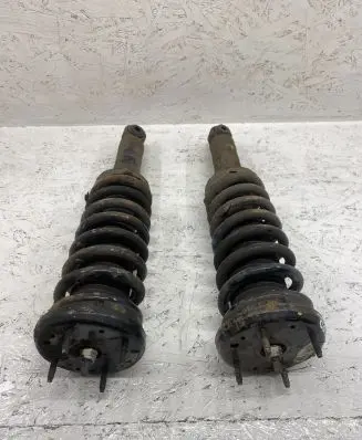 Jaguar XF X250 Rear shock absorber with coil spring 