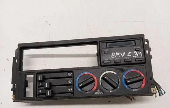 BMW 5 E34 Climate control unit 62131384141 17183 16652