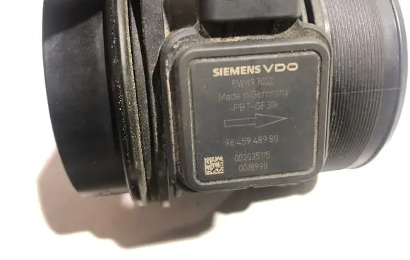 Peugeot 407 Mass air flow meter 9645948980 5WK97002