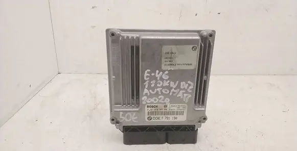 BMW 3 E46 Engine control unit/module 7791190 0281010565 1039S01010