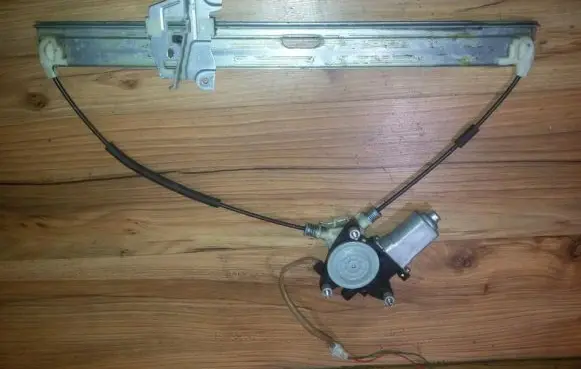 Mazda Premacy Sliding door window regulator with motor