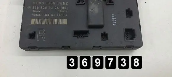 Mercedes-Benz Vito Viano W639 Engine control unit/module # 6398200326 duru