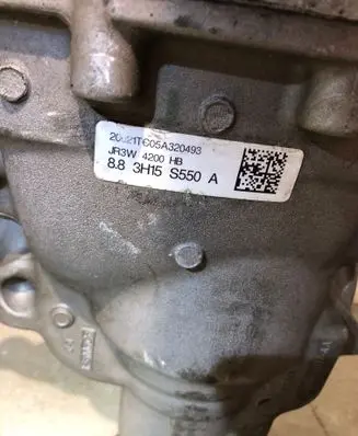 Ford Mustang VI Rear differential RFFR3W4033EB