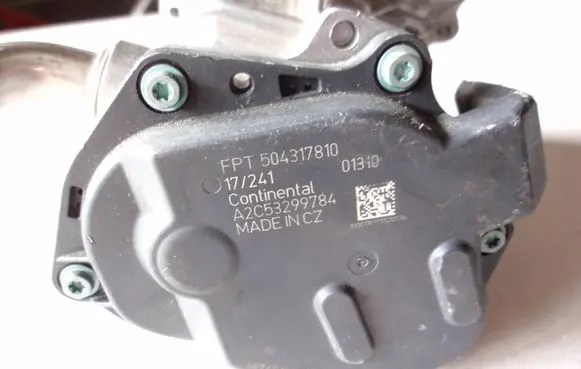 Iveco Daily 4th gen EGR valve 504317810 A2C53299784