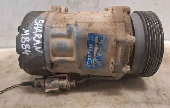Volkswagen Sharan Air conditioning (A/C) compressor (pump) 7M3820803A 2156709524 YM2H19D629BB