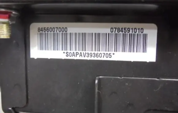 KIA Picanto Passenger airbag 8456007000