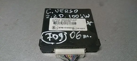 Toyota Corolla Verso E121 Immobilizer control unit/module 897800F020 62649200