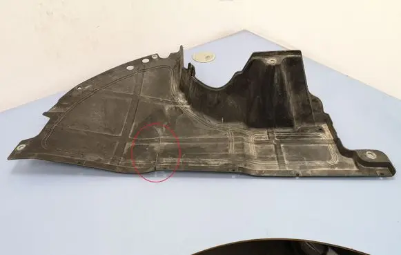 Fiat Ducato Front bumper skid plate/under tray 1356312080