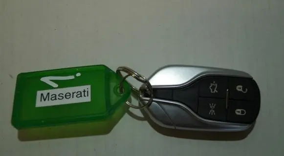 Maserati Quattroporte Ignition key/card 