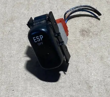 Mercedes-Benz E W210 ESP (stability program) switch 2108207710