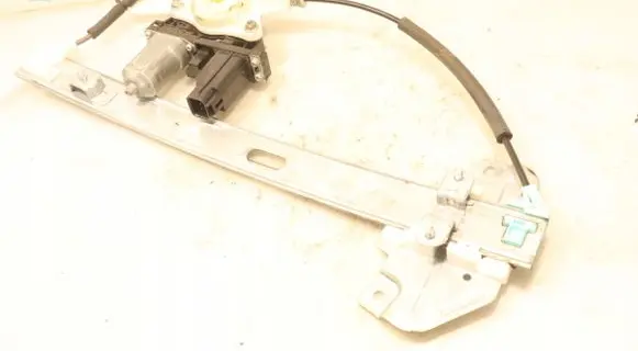 Front window lifting mechanism without motor