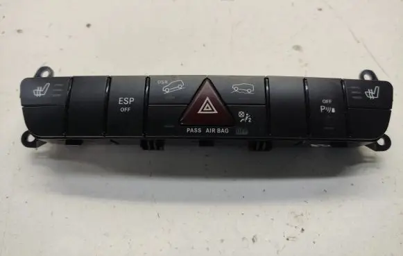 Mercedes-Benz ML W164 Hazard light switch A1648709910