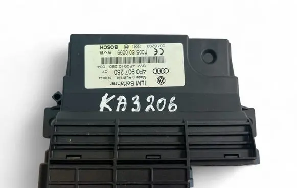 Audi A6 S6 C6 4F Other control units/modules 4F0907280