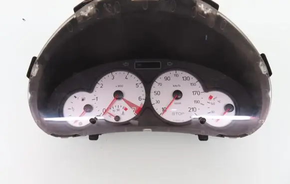 Peugeot 206 CC Speedometer (instrument cluster) 55500030000 9648837180 55500030010