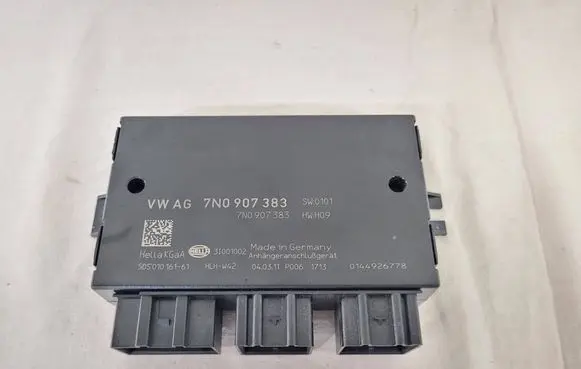 Volkswagen PASSAT B7 Tow bar trailer control unit/module 7N0907383