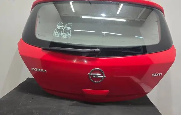 Opel Corsa D Tailgate/trunk/boot lid 