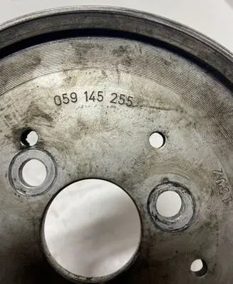 Audi A6 S6 C5 4B Power steering pump pulley 059145255