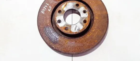 Peugeot 3008 I Front brake disc ventiliuojamas