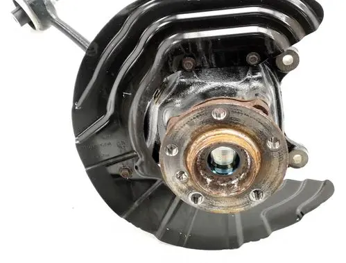 Front wheel hub spindle knuckle