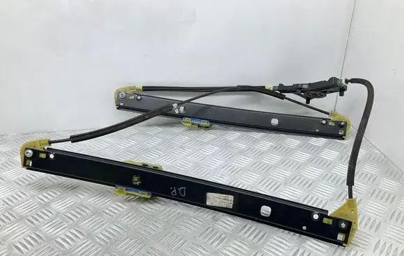 Front window lifting mechanism without motor