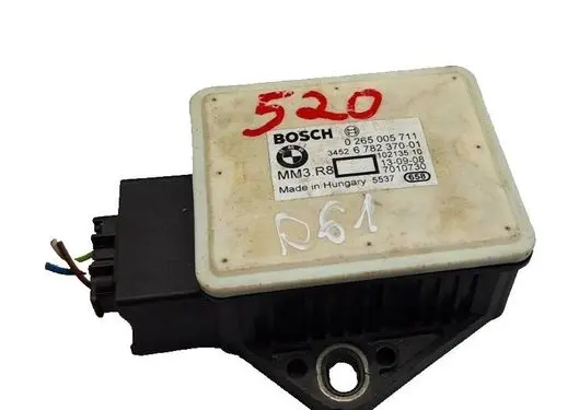 BMW 5 E60 E61 ESP acceleration yaw rate sensor 6782370