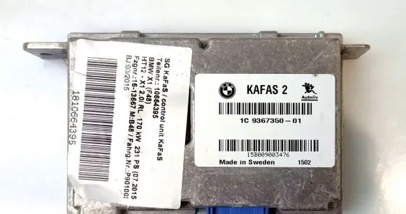BMW X1 F48 F49 Other control units/modules 9367350 9346273