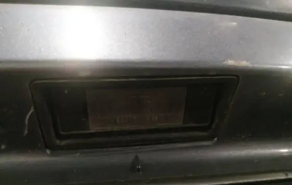 Peugeot 407 Number plate light 