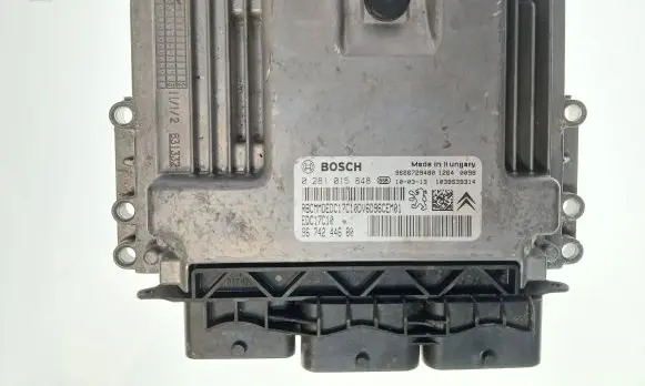 Citroen C3 Engine control unit/module 0281015848 9666729480 9674244680