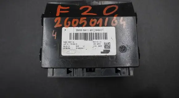 BMW 3 F30 F35 F31 Air conditioning/heating control unit 9311849 E10620041