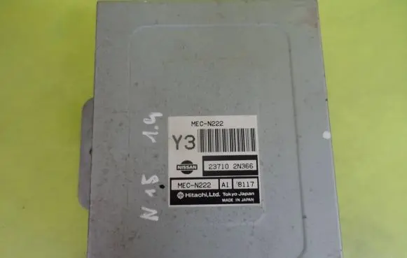 Nissan Almera Engine control unit/module 237102N366 MECN222 MEC-N222