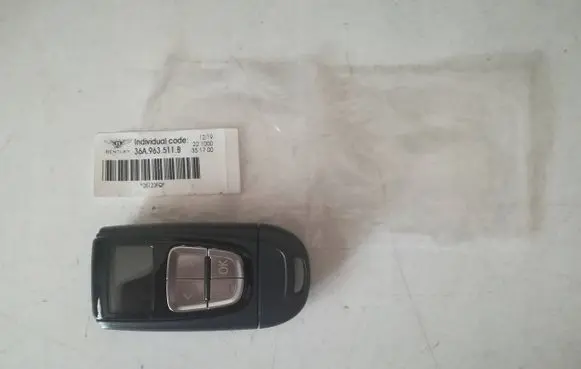 Bentley Bentayga Webasto auxiliary heater remote control 36A963511B